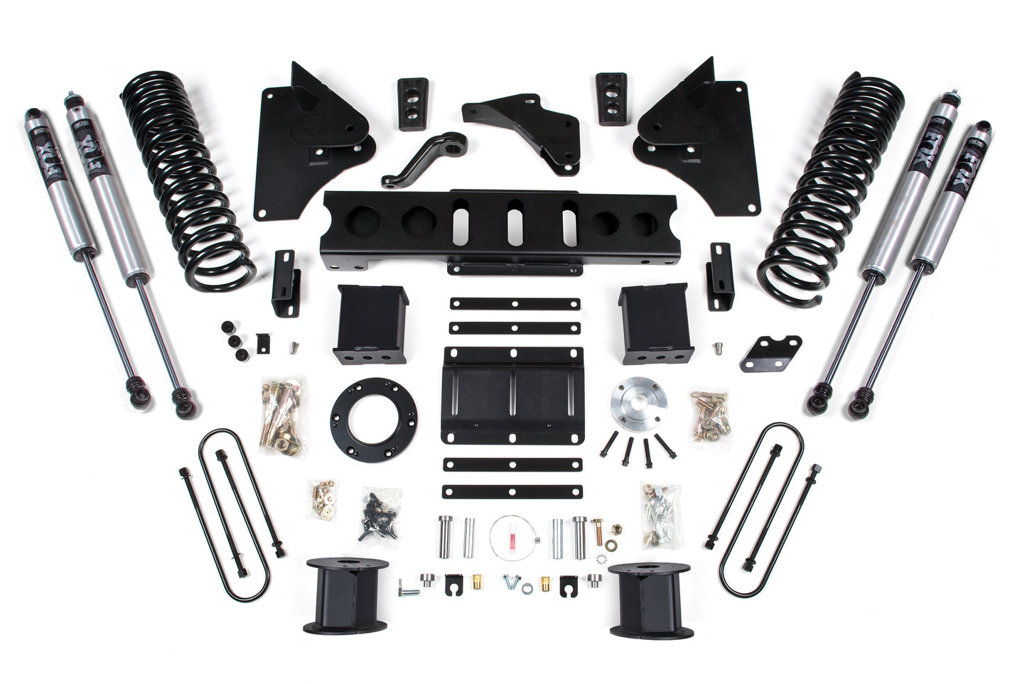 BDS Suspension 6 Inch Lift Kit Ram 3500 4WD Diesel w/ Rear Air Ride (2013-2018)