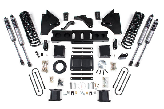 BDS Suspension 6 Inch Lift Kit Ram 3500 4WD Diesel w/ Rear Air Ride (2013-2018)