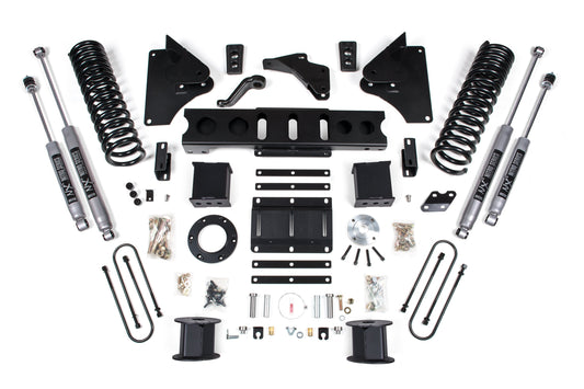 BDS Suspension 6 Inch Lift Kit Ram 3500 4WD Diesel w/ Rear Air Ride (2013-2018)