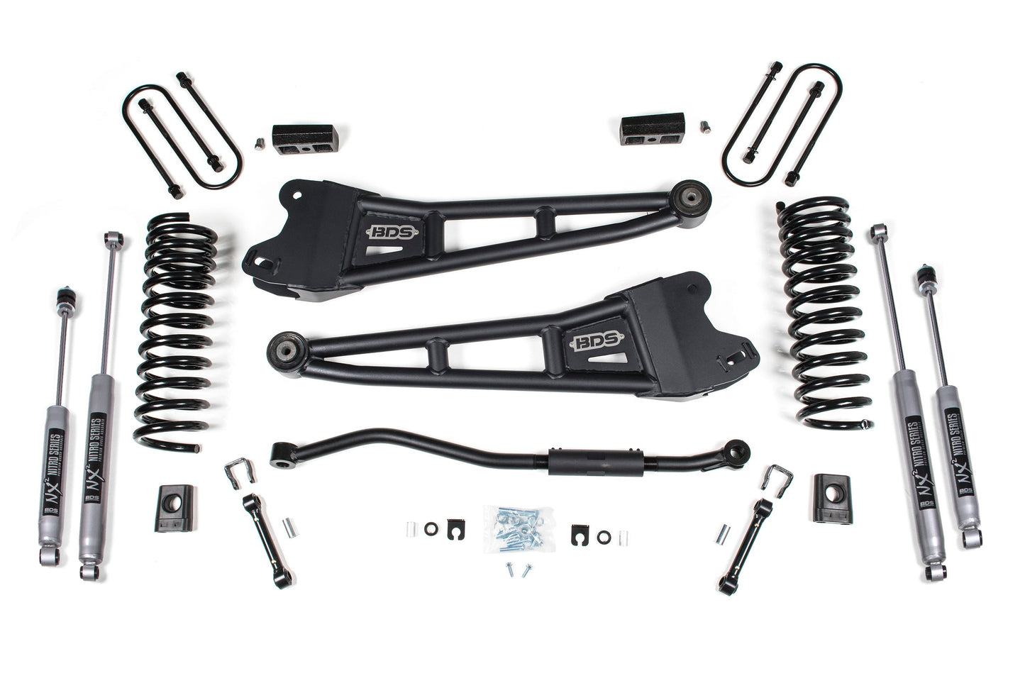 BDS 3 Inch Radius Arm Lift Kit Ram 3500 Diesel 4WD (2019–2024)