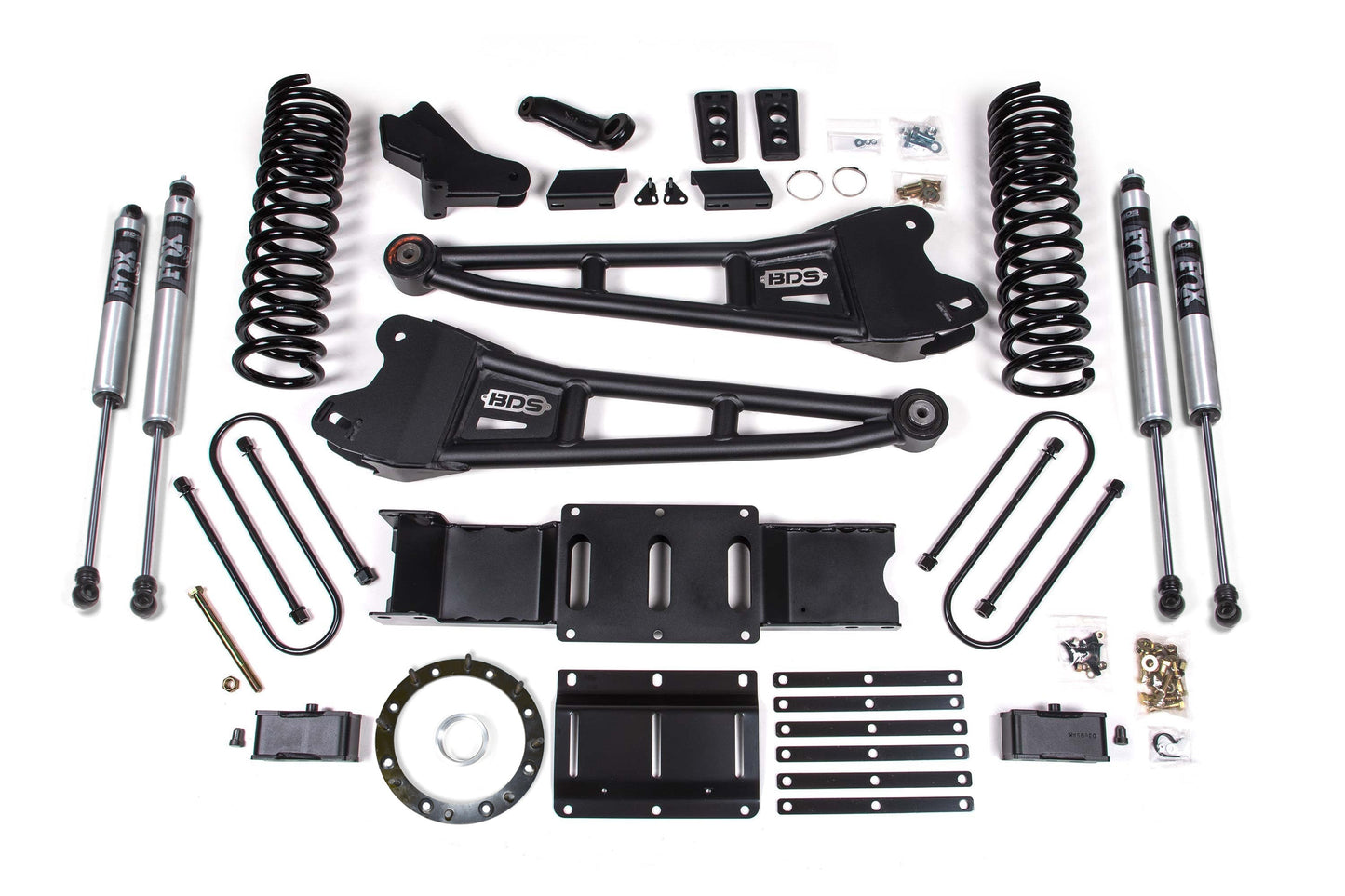 BDS Suspension NX2 4 Inch Radius Arm Lift Kit Ram 3500 4WD Gas (2019-2023)