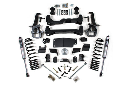 BDS 4 Inch Suspension Lift Kit w/ FOX 2.0 Performance Series Shocks Ram 1500 4WD (2019–2024)