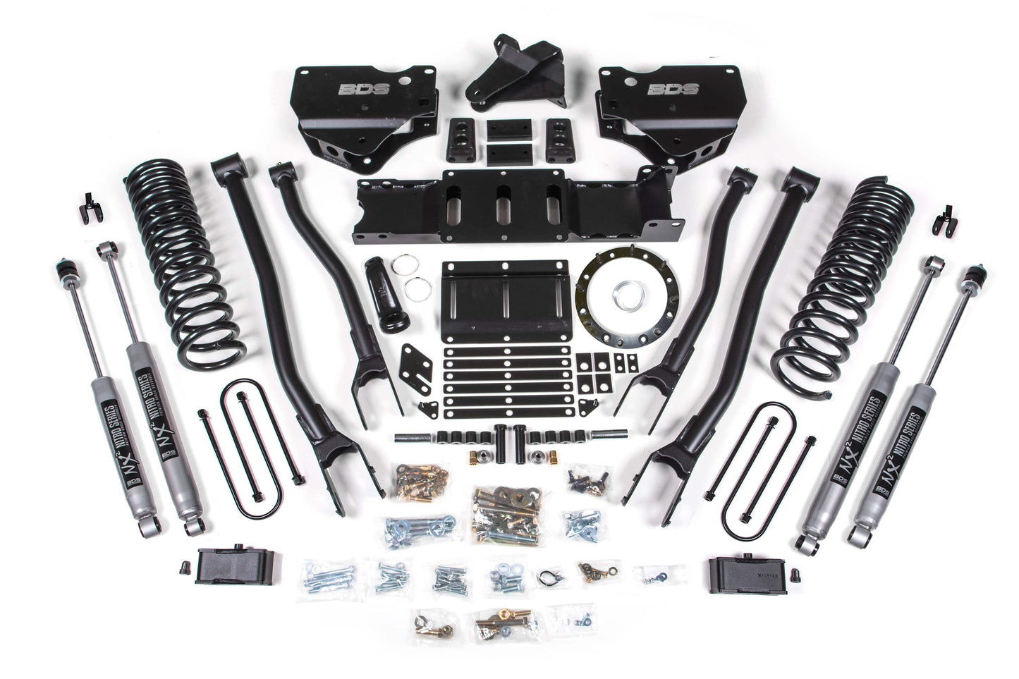 BDS Suspension 4 Inch Lift Kit Ram 3500 4WD Diesel (2019-2024)