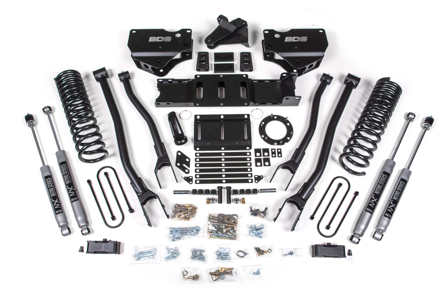 BDS Suspension 4 Inch Lift Kit Ram 3500 4WD Diesel (2019-2024)