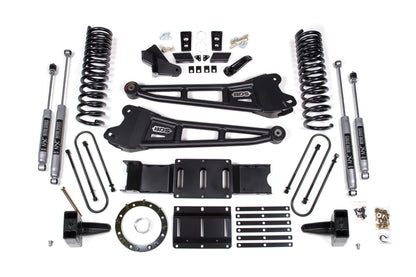 BDS Suspension NX2 6 Inch Radius Arm Lift Kit Ram 3500 4WD Diesel (2019-2024)