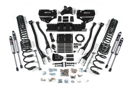 BDS Suspension 6 Inch 4-Link Lift Kit Ram 2500 4WD Diesel (2019–2024)