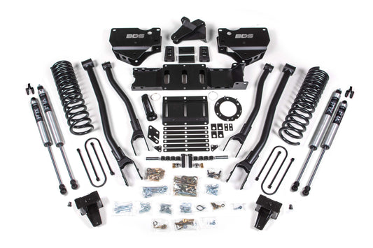 BDS 6 Inch 4-Link Lift Kit Ram 3500 Diesel 4WD (2019–2024)