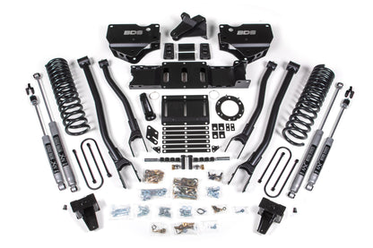 BDS 6 Inch 4-Link Lift Kit Ram 3500 Diesel 4WD (2019–2024)