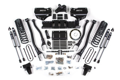 BDS 6 Inch 4-Link Lift Kit Ram 3500 Diesel 4WD (2019–2024)