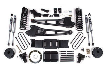 BDS 6 Inch Radius Arm Lift Kit Ram 3500 Diesel w/ Rear Air Ride 4WD (2019–2024)