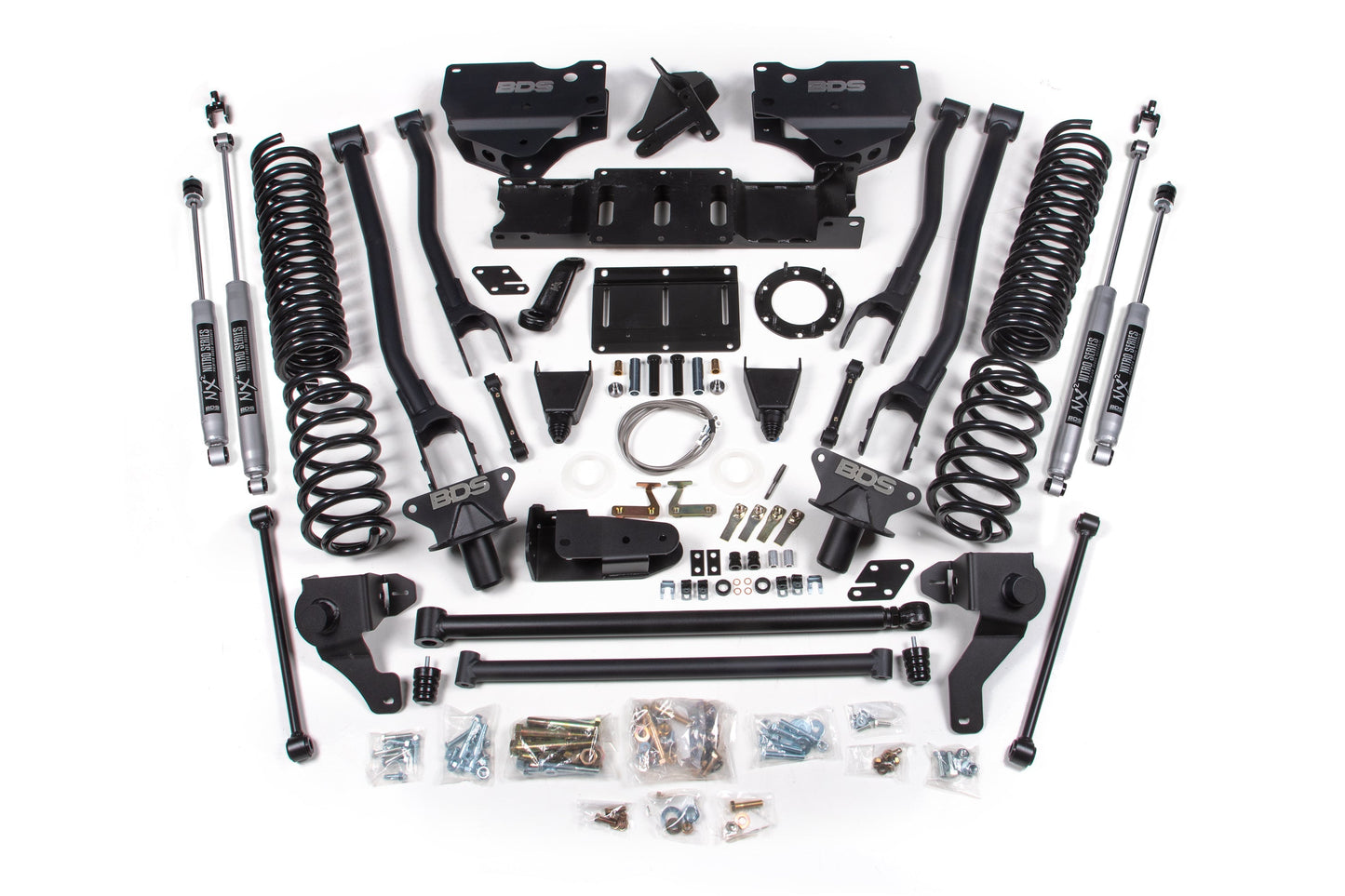 BDS 8 Inch 4-Link Lift Kit for Ram 2500 Diesel 4WD (2019-2024)