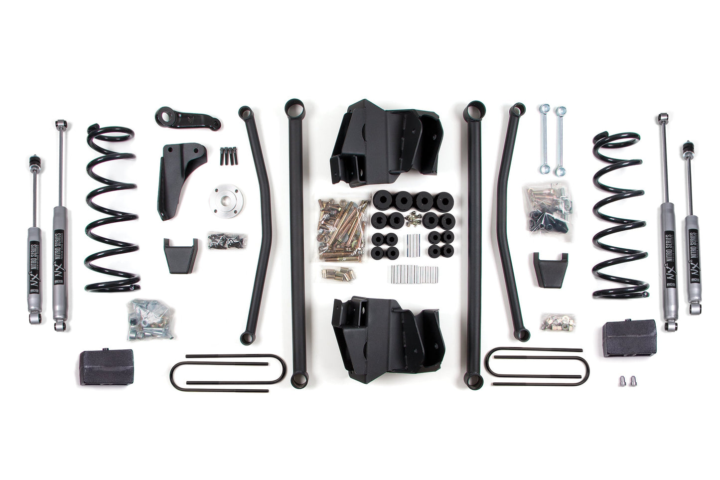 BDS Suspension 8 Inch Long Arm Suspension Lift Kit Dodge Ram 2500 3500 4WD Diesel (2003–2007)