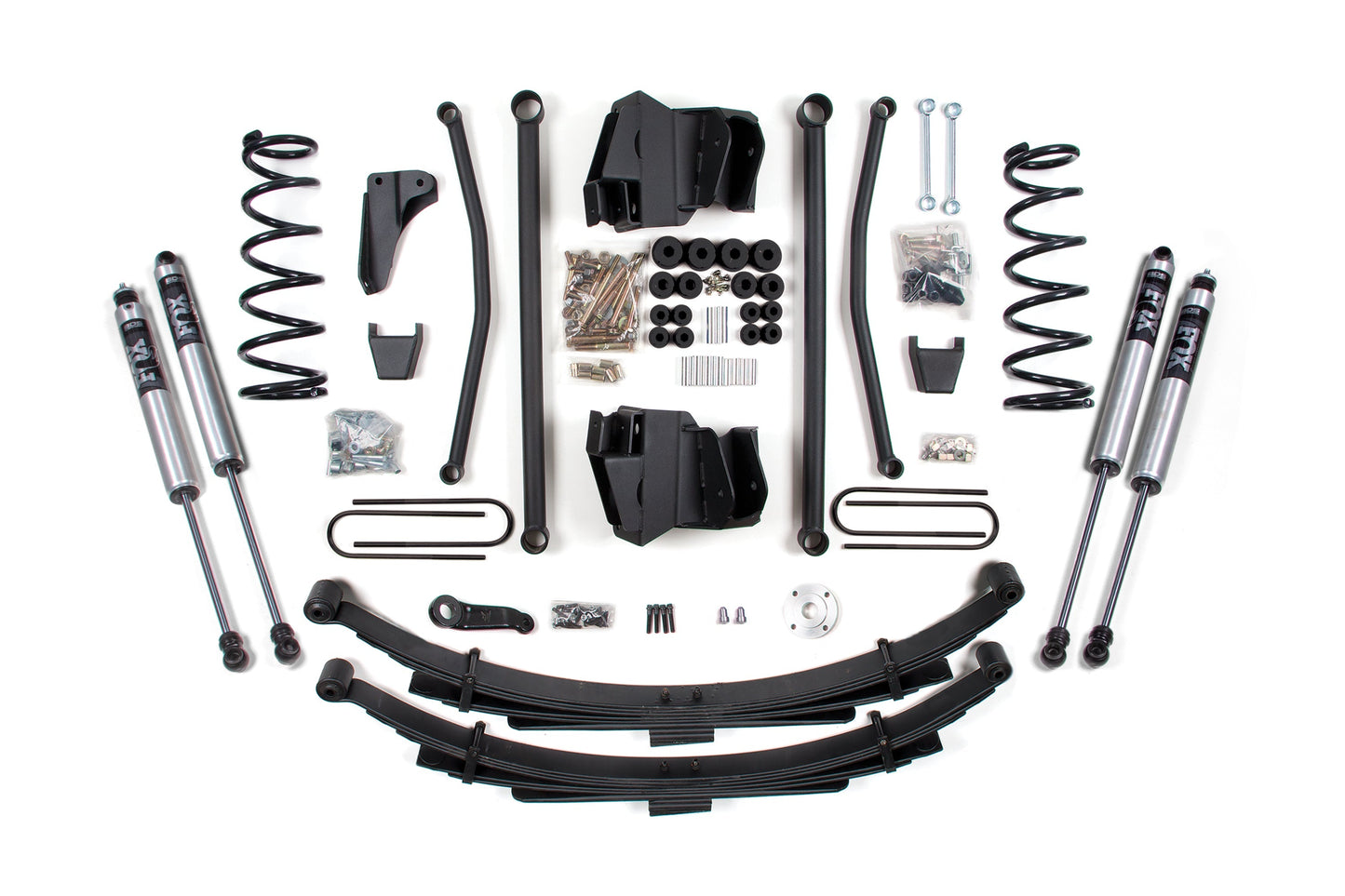 BDS Suspension 8 Inch Long Arm Suspension Lift Kit Dodge Ram 2500 3500 4WD Diesel (2003–2007)