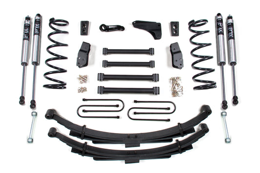 BDS 4 Inch Lift Kit w/ FOX 2.0 Shocks Dodge Ram 2500 Power Wagon 4WD (2005–2007)