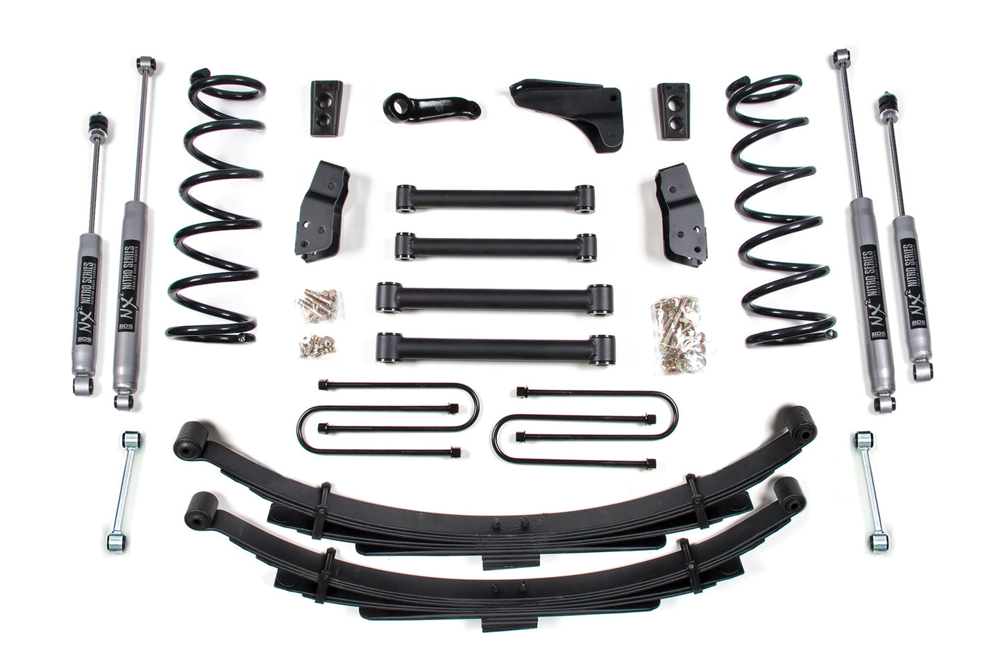 BDS 4 Inch Lift Kit w/ FOX 2.0 Shocks Dodge Ram 2500 Power Wagon 4WD (2005–2007)