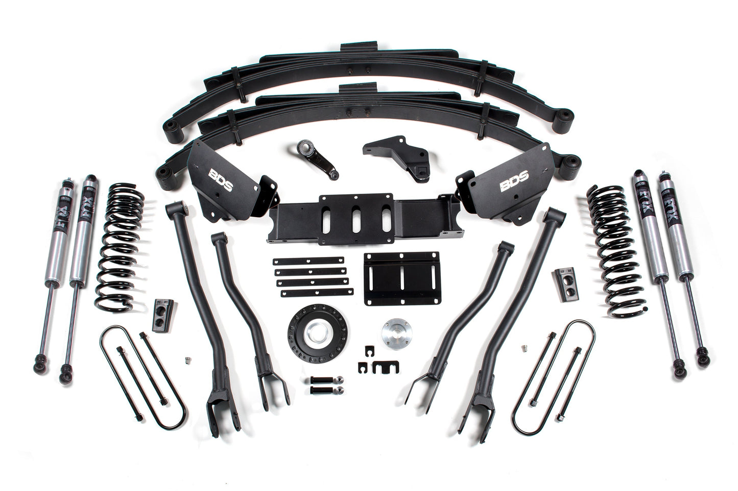 BDS Suspension 6 Inch 4-Link Suspension Lift Kit Ram 3500 4WD Diesel (2013–2018)