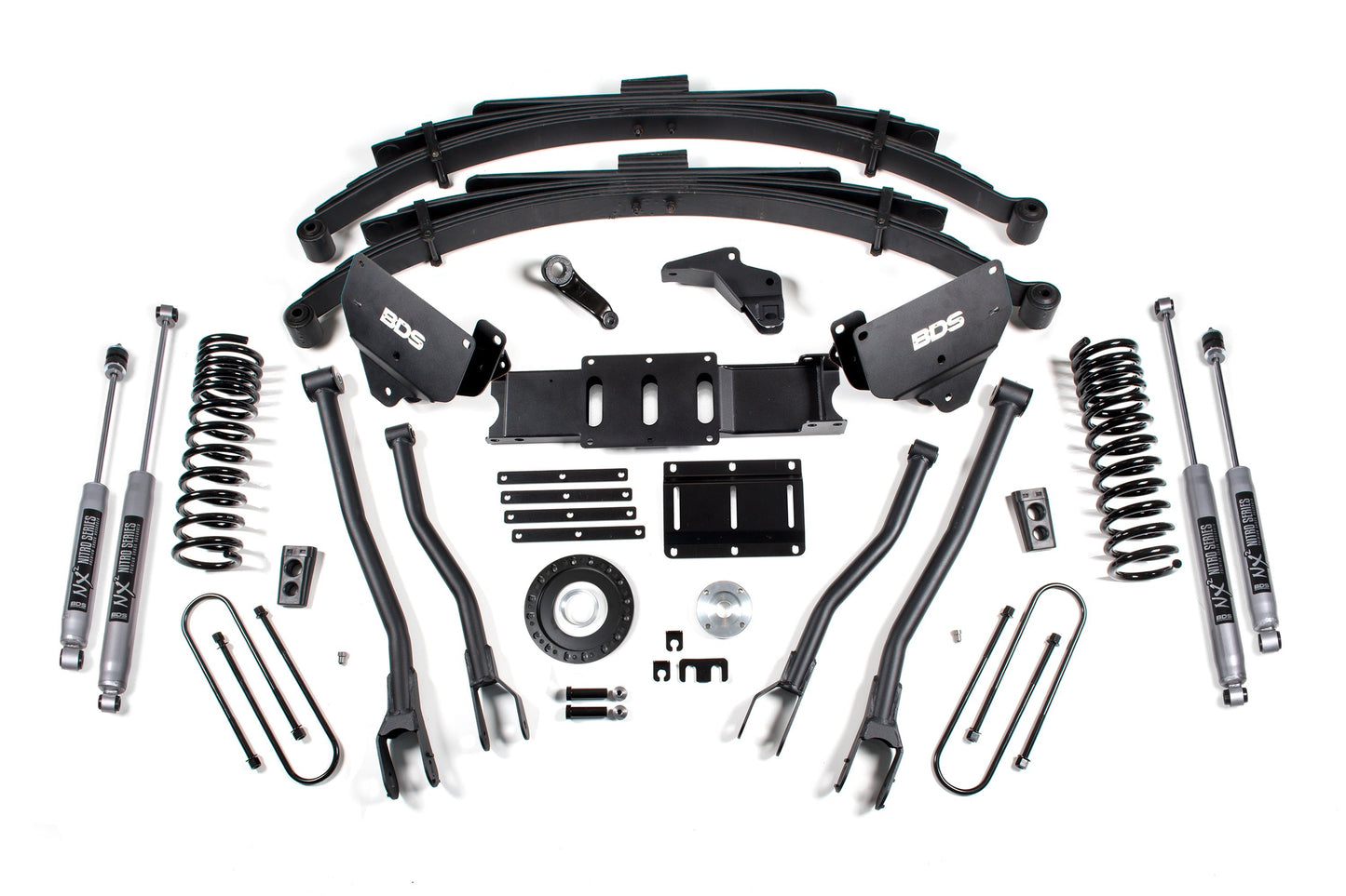 BDS Suspension 6 Inch 4-Link Suspension Lift Kit Ram 3500 4WD Diesel (2013–2018)