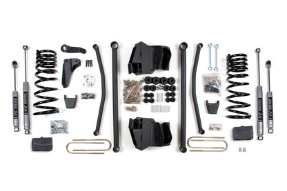 BDS 8 Inch Lift Kit Long Arm Dodge Ram 2500 3500 Diesel 4WD (2008)