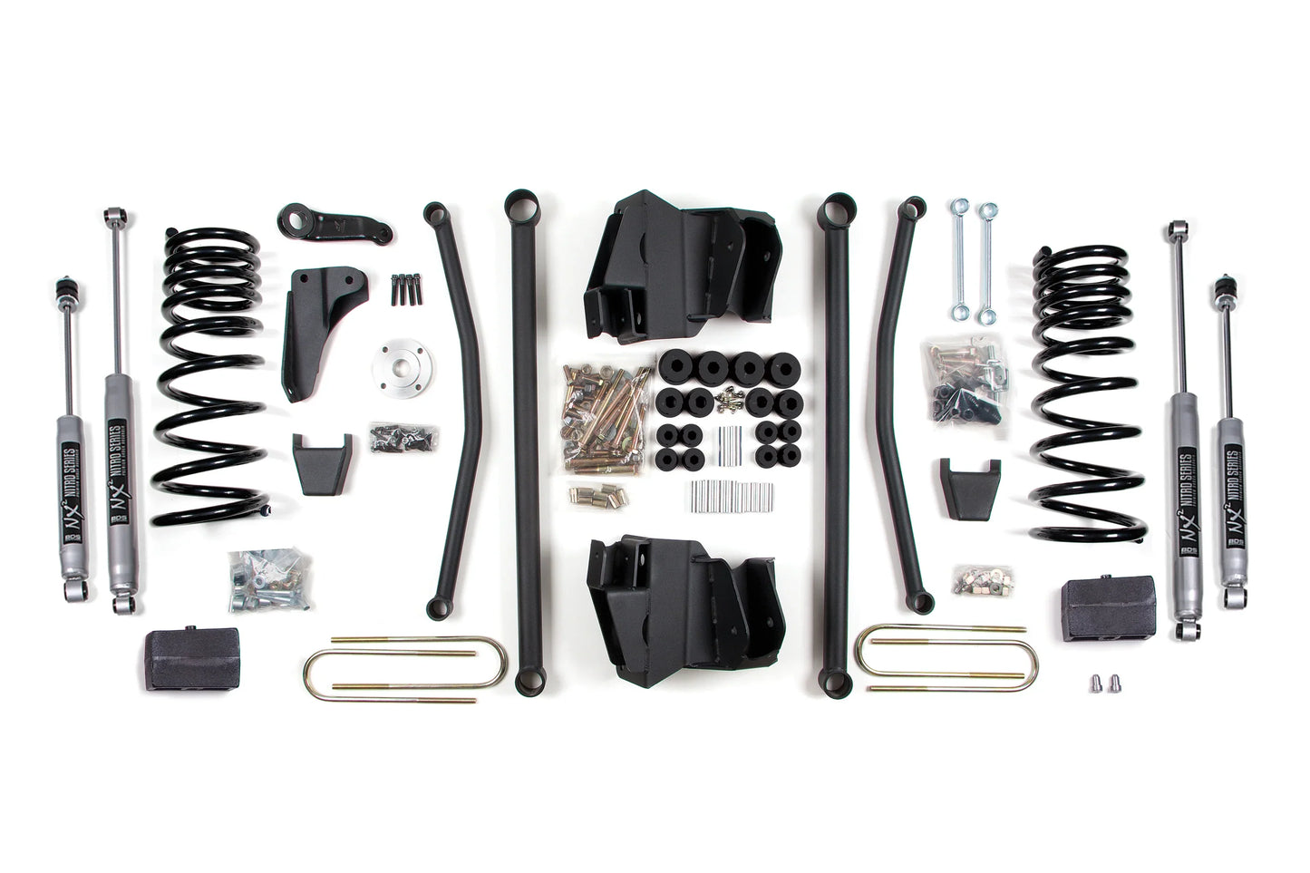 BDS 8 Inch Lift Kit Long Arm Dodge Ram 2500 3500 Diesel 4WD (2008)