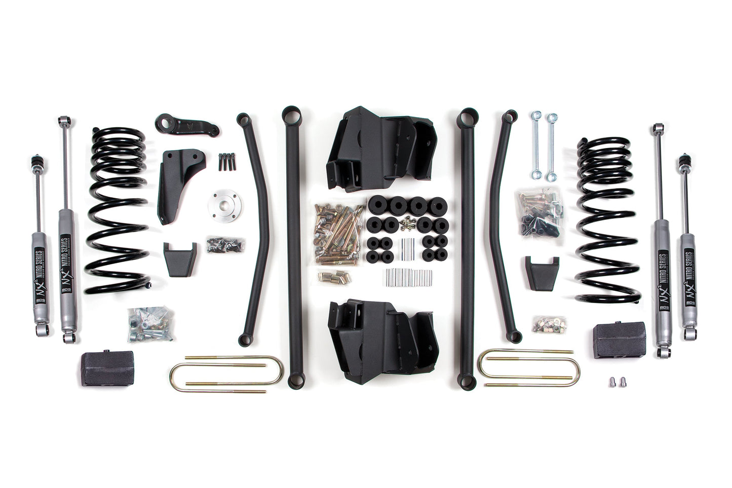 BDS 8 Inch Lift Kit Long Arm Dodge Ram 2500 3500 Diesel 4WD (2008)