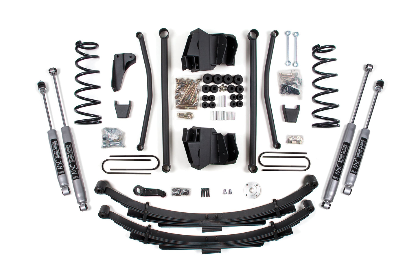 BDS Suspension 8 Inch Long Arm Suspension Lift Kit Dodge Ram 2500 3500 4WD Diesel (2003–2007)