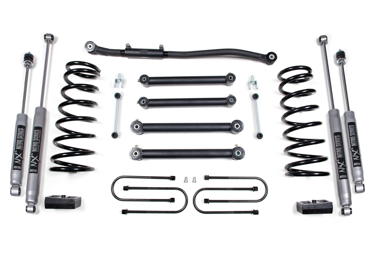 BDS Suspension 3 Inch Lift Kit Dodge Ram 2500 (2003–2013) & Ram 3500 (2003–2012) 4WD Gas