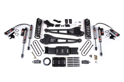 BDS 4 Inch Lift Kit FOX 2.5 Performance Elite Radius Arm for Ram 3500 Diesel 4WD (2019–2024)