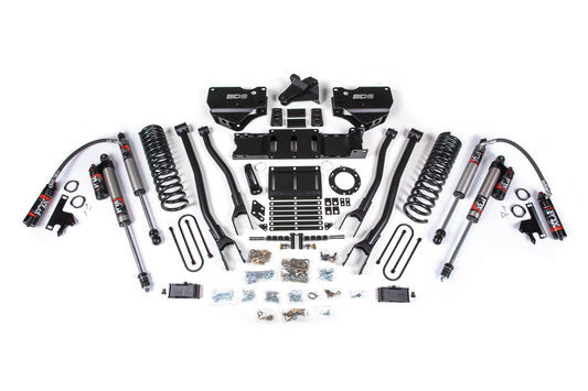 BDS Suspension NX2 Series 4 Inch 4-Link Lift Kit Ram 3500 4WD Gas (2019-2023)
