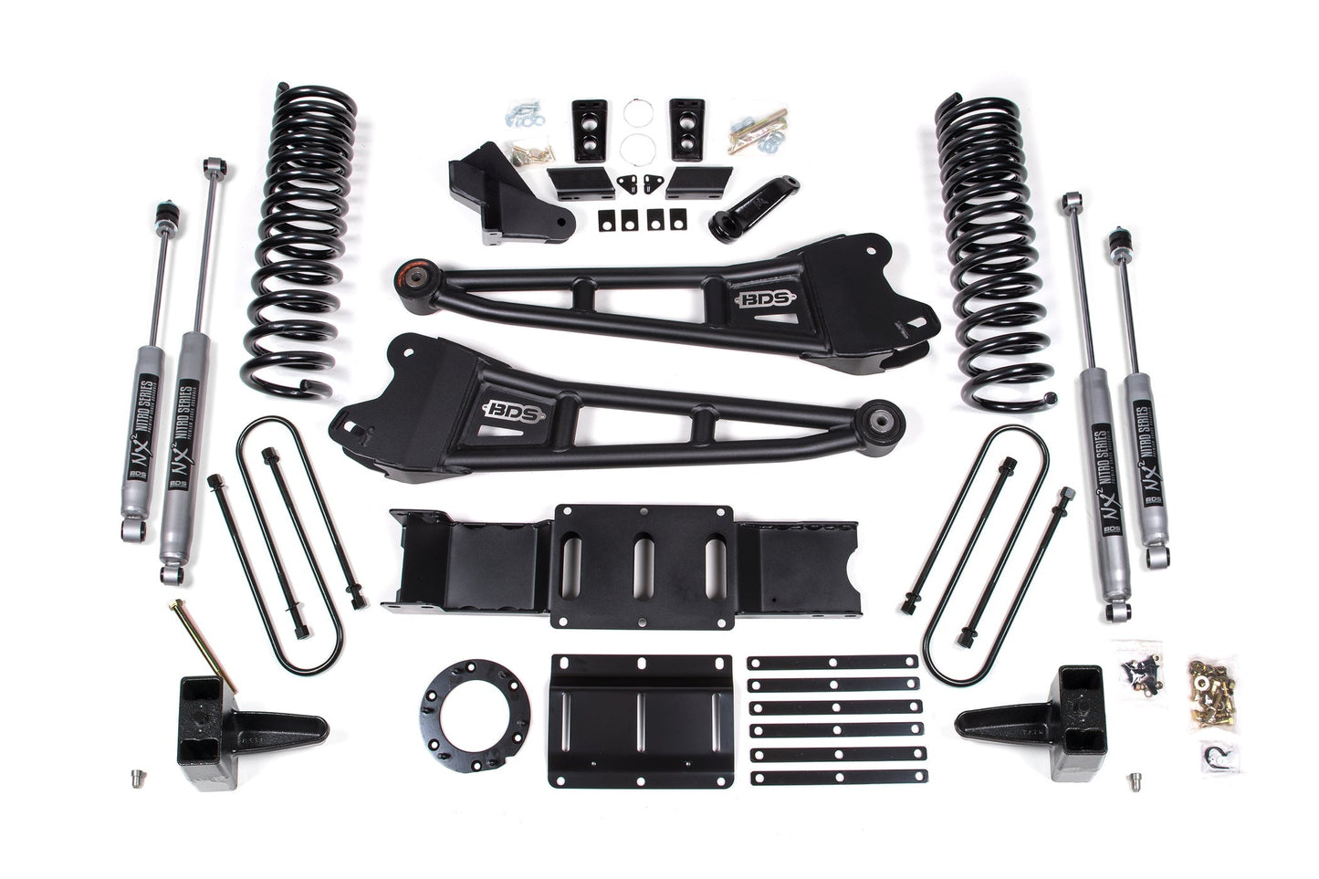 BDS Suspension NX2 6 Inch Radius Arm Lift Kit Ram 3500 4WD Diesel (2019-2024)