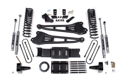 BDS Suspension NX2 6 Inch Radius Arm Lift Kit Ram 3500 4WD Diesel (2019-2024)