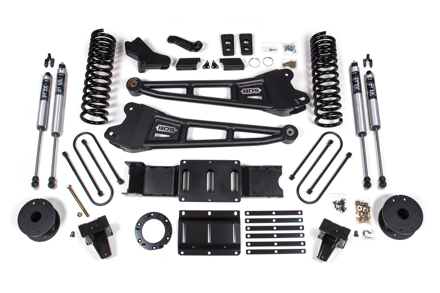 BDS 5.5 Inch Radius Arm Lift Kit Ram 3500 Gas w/ Rear Air Ride 4WD (2019–2024)