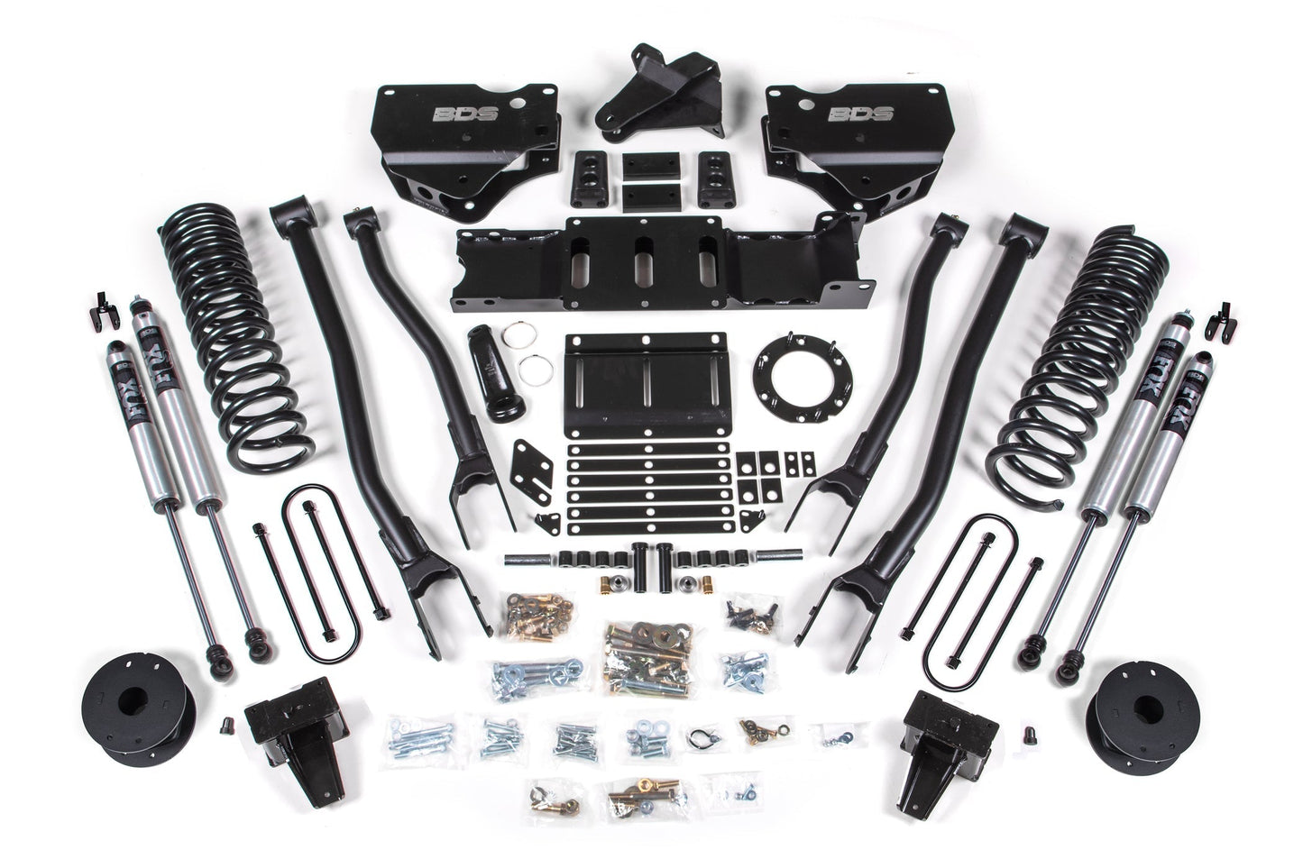 BDS Suspension NX2 6 Inch 4-Link Lift Kit Ram 3500 Rear Air Ride 4WD Diesel (2019-2024)