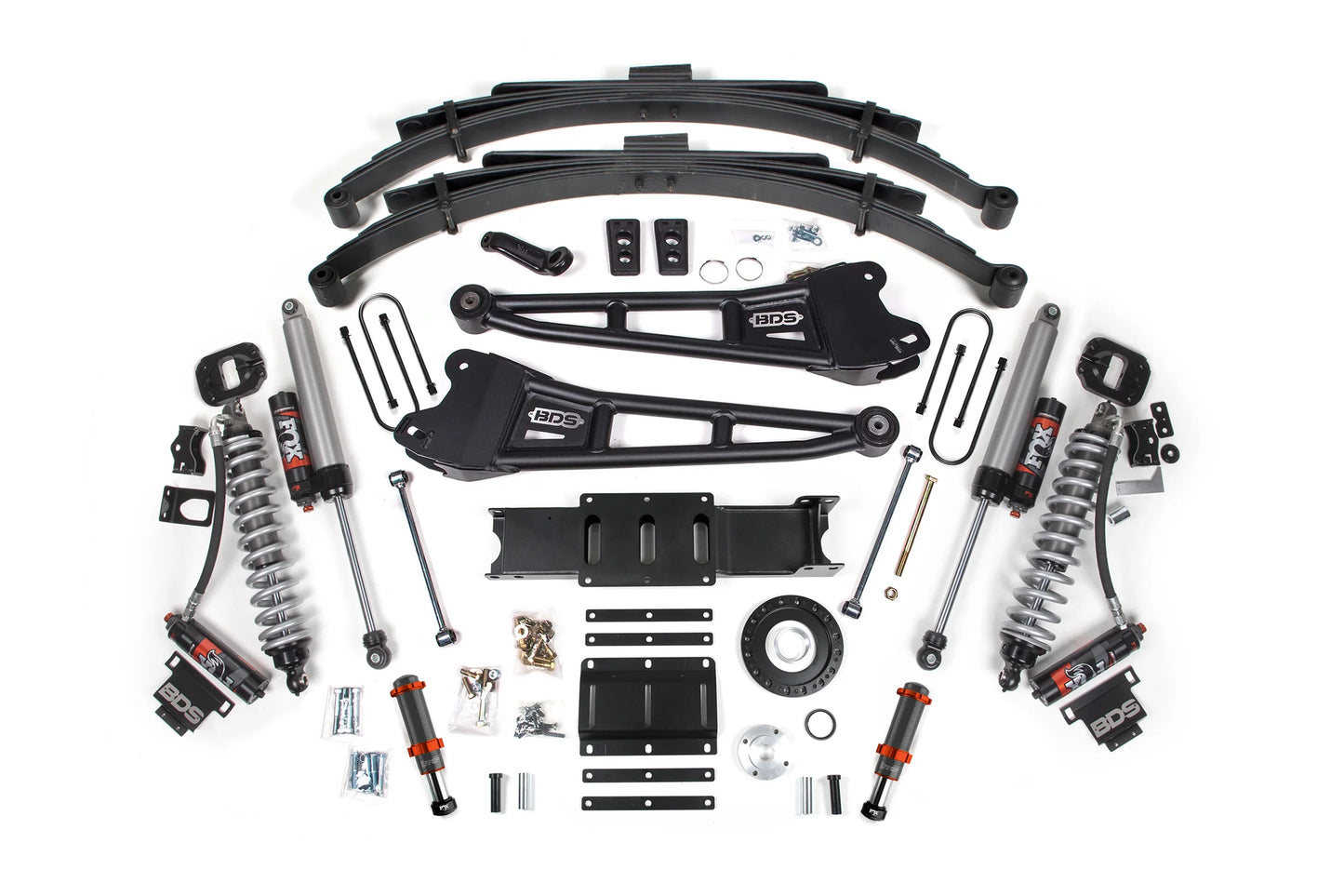 BDS 6 Inch Lift Kit Radius Arm FOX 2.5 Performance Elite Ram 3500 Diesel 4WD (2013–2018)
