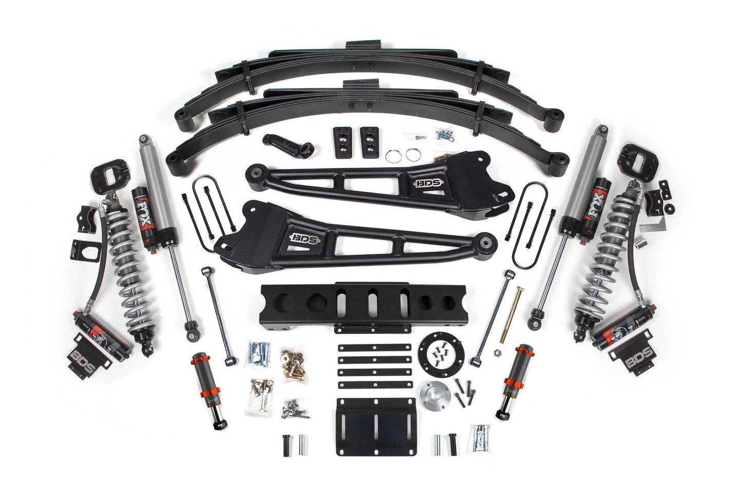 BDS 6 Inch Lift Kit Radius Arm FOX 2.5 Performance Elite Ram 3500 Diesel 4WD (2013–2018)
