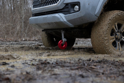 Rough Country 4" Winch Recovery Ring | 41,000 lb Capacity | Lightweight Aluminum