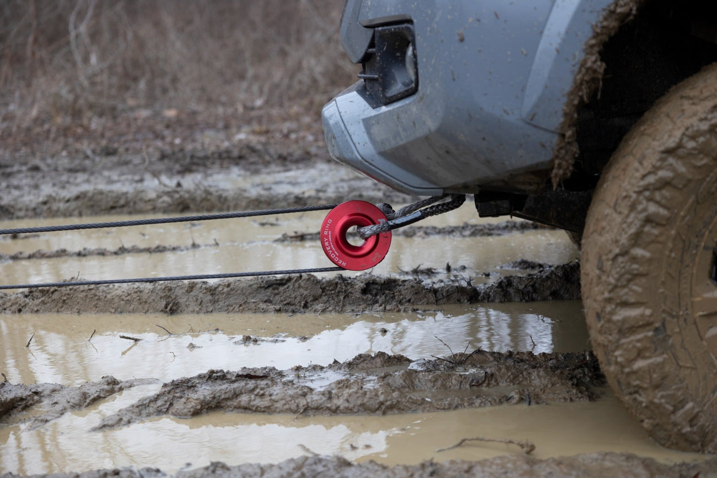 Rough Country 6.5" Winch Recovery Ring | 41,000 lb Capacity | Lightweight Aluminum