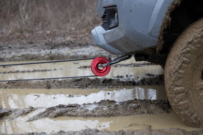 Rough Country 6.5" Winch Recovery Ring | 41,000 lb Capacity | Lightweight Aluminum