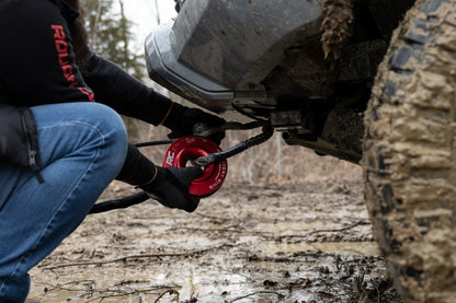 Rough Country 6.5" Winch Recovery Ring | 41,000 lb Capacity | Lightweight Aluminum