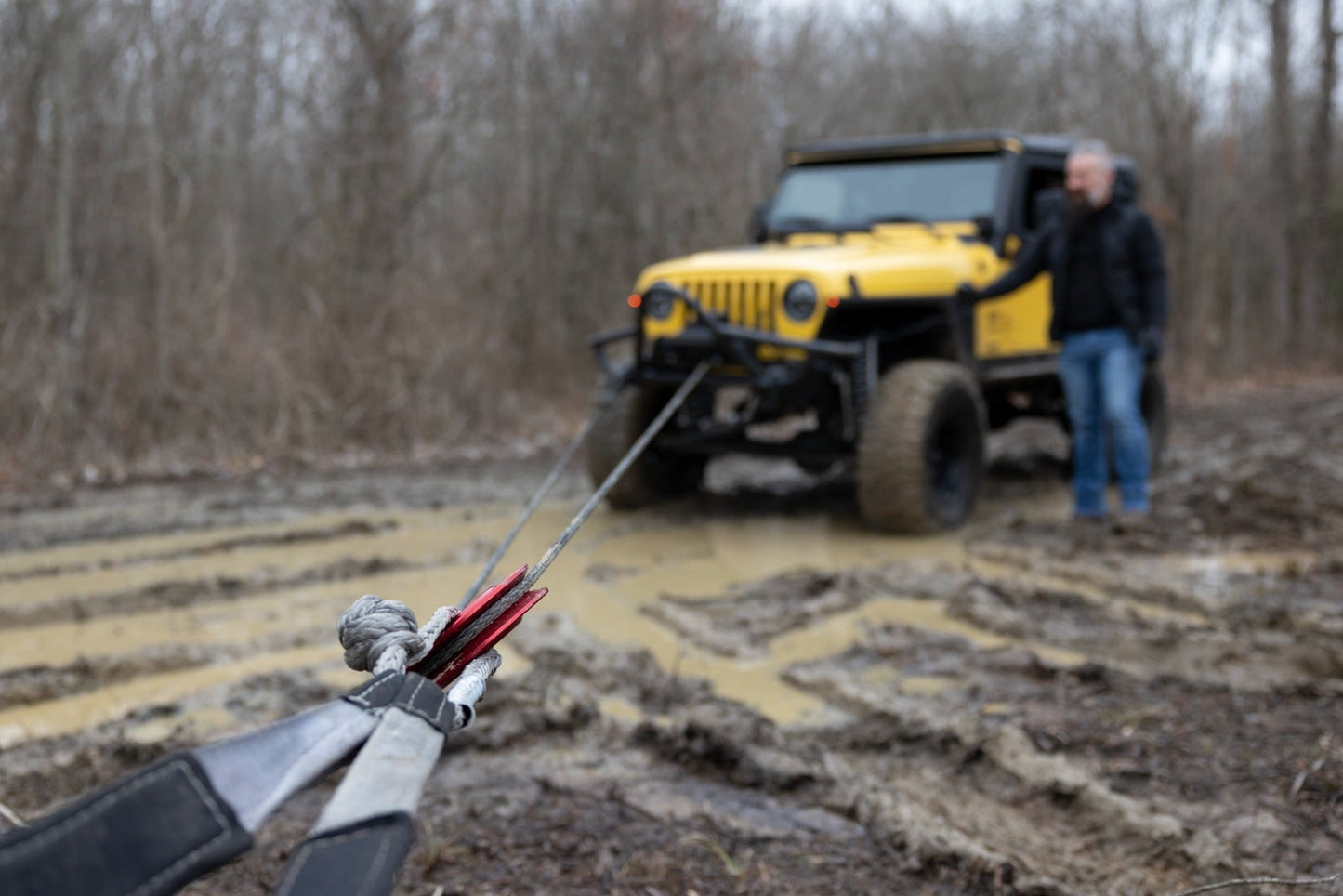 Rough Country 6.5" Winch Recovery Ring | 41,000 lb Capacity | Lightweight Aluminum