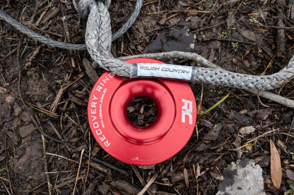 Rough Country 6.5" Winch Recovery Ring | 41,000 lb Capacity | Lightweight Aluminum