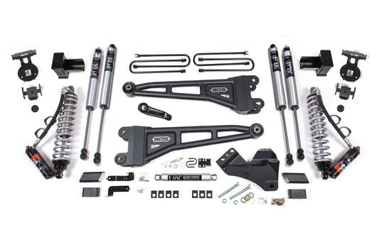 BDS 5 Inch Radius Arm Lift Kit w/ FOX 2.5 Performance Elite Coilovers Ford F-250 & F-350 Super Duty 4WD Diesel (2023–2026)