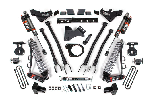 BDS 7 Inch 4-Link Lift Kit FOX 2.5 Elite Coilovers F350 DRW (2023-2026)