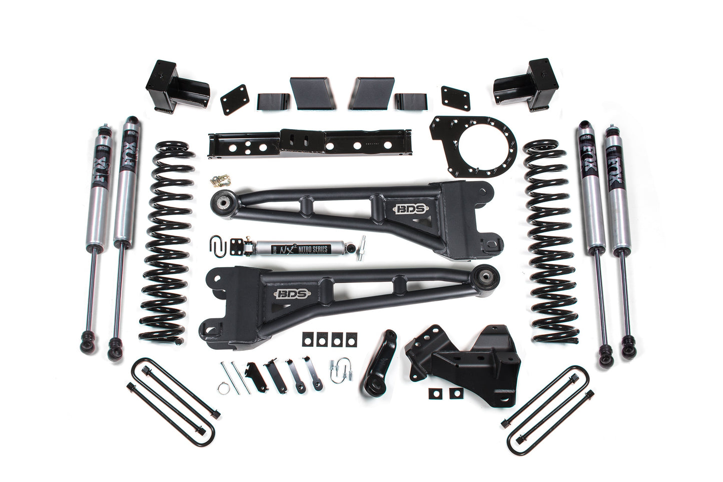 BDS 7 Inch Radius Arm Lift Kit Ford F250/F350 Super Duty Diesel 4WD (2023–2026)
