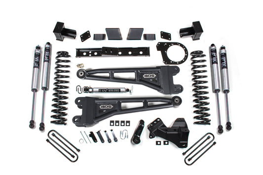 BDS 7 Inch Radius Arm Lift Kit Ford F250/F350 Super Duty Diesel 4WD (2023–2026)