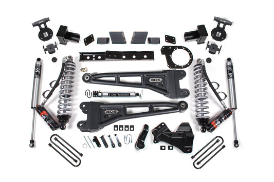 BDS 7 Inch Radius Arm Lift Kit FOX 2.5 Performance Elite Coilover Conversion for Ford F350 Super Duty DRW Diesel 4WD (2023–2026)