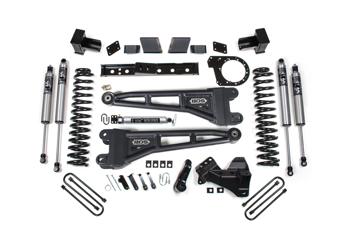 BDS 7 Inch Radius Arm Lift Kit Ford F250/F350 Super Duty Diesel 4WD (2023–2026)