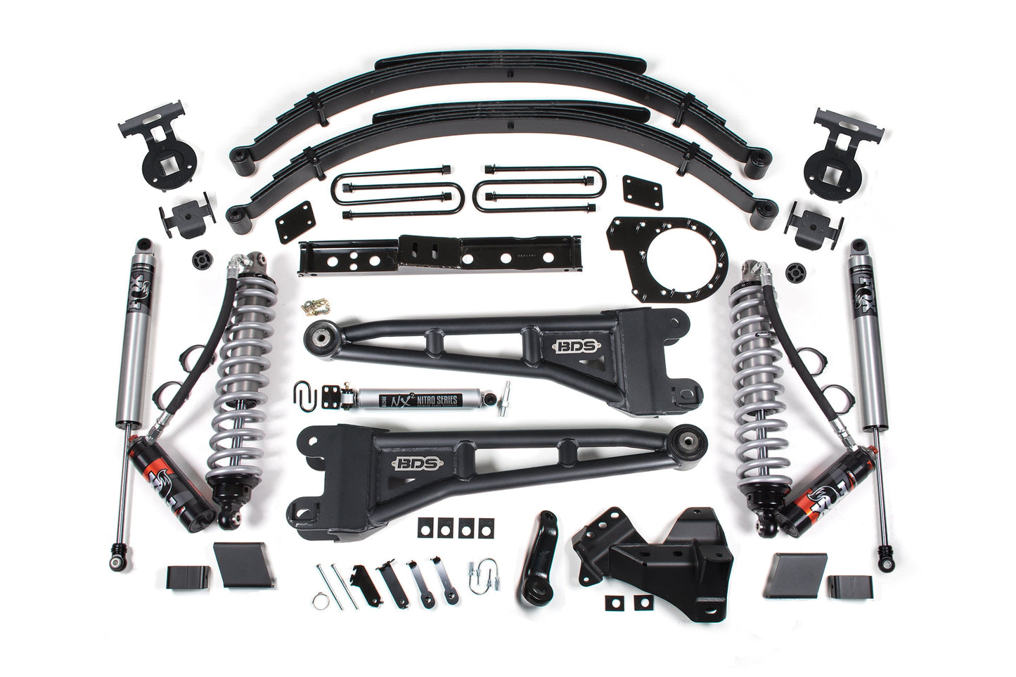 BDS 7 Inch Radius Arm Lift Kit FOX 2.5 Performance Elite F350 DRW (2023-2026)