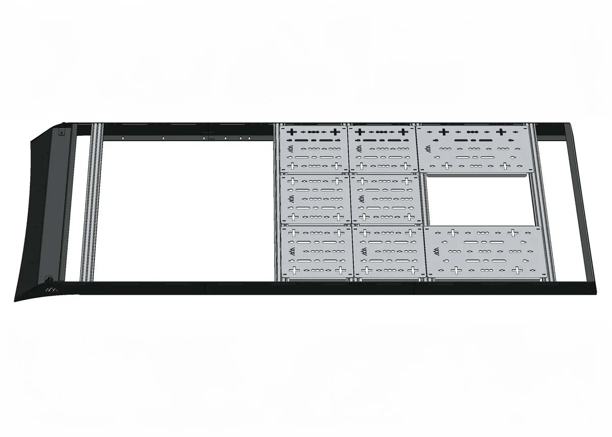 ROAMBUILT Flatpack Roof Rack Deck Accessory Panels