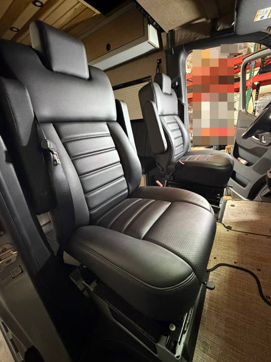 JMG Cruiser Front Seat for Mercedes Sprinter (VC30 & NCV3) | Touring Comfort Seat w/ Adapter Kit