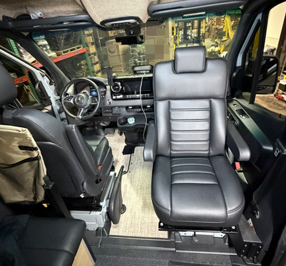 JMG Cruiser Front Seat for Mercedes Sprinter (VC30 & NCV3) | Touring Comfort Seat w/ Adapter Kit